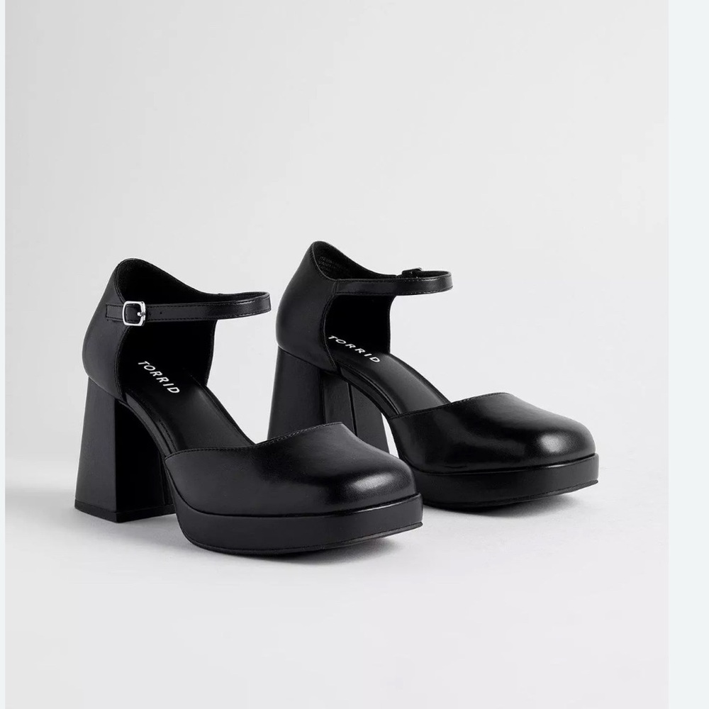 Torrid Black Platform Heels
